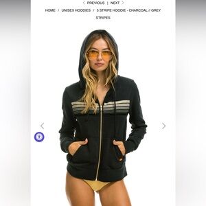 New Aviator Nation zip up hoodie